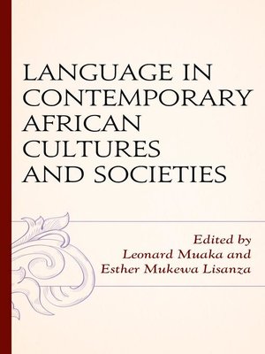 cover image of Language in Contemporary African Cultures and Societies